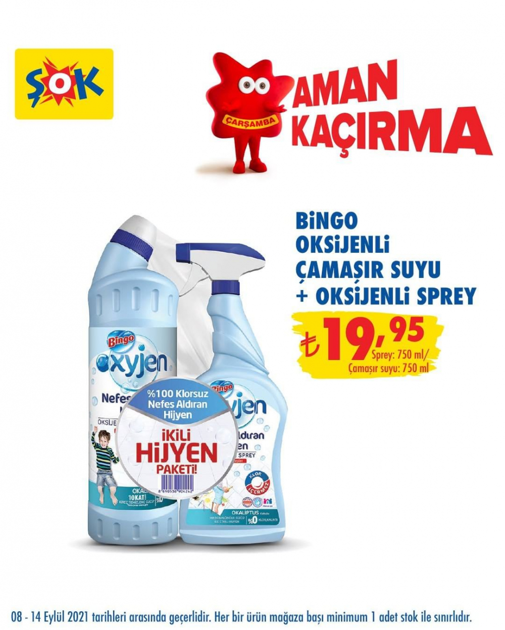 ŞOK 13 Eylül 2021 aktüel ürünler kataloğu | Aman kaçırma! İndirimli ürünler ŞOK'ta 3