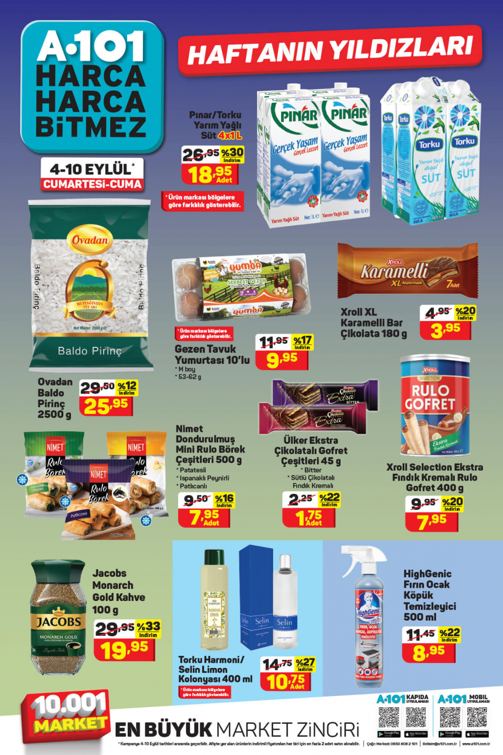 10 Eylül 2021 A101 aktüel ürünler kataloğu | Haftanın yıldızlarını kaçırmayın! 2