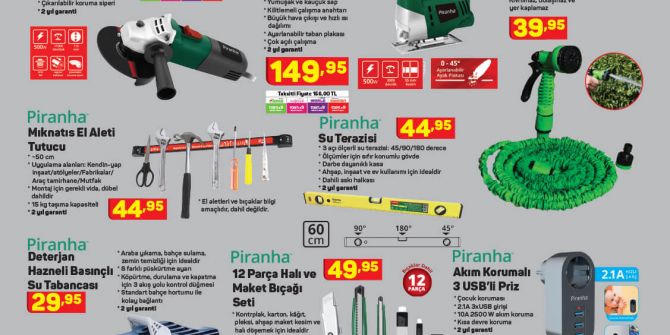 15 Eylül A101 kataloğu | Büyük ve küçük teknolojik ve ev aletlerinden, beyaz eşyalara, bahçe ekipmanlarından oyuncaklara en uygun fiyatlar A101'de!