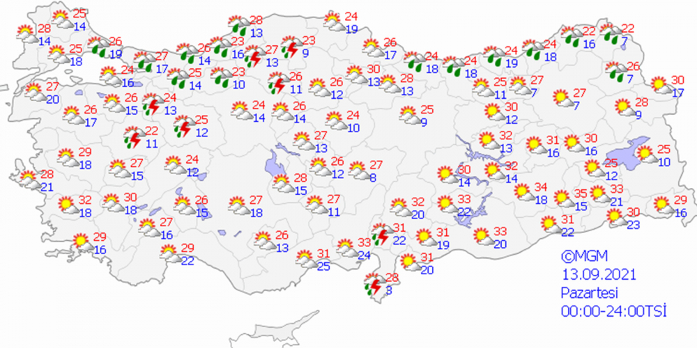 Meteoroloji'den o bölgelerde yaşayanlara flaş uyarı! Sağanak yağış geliyor 9