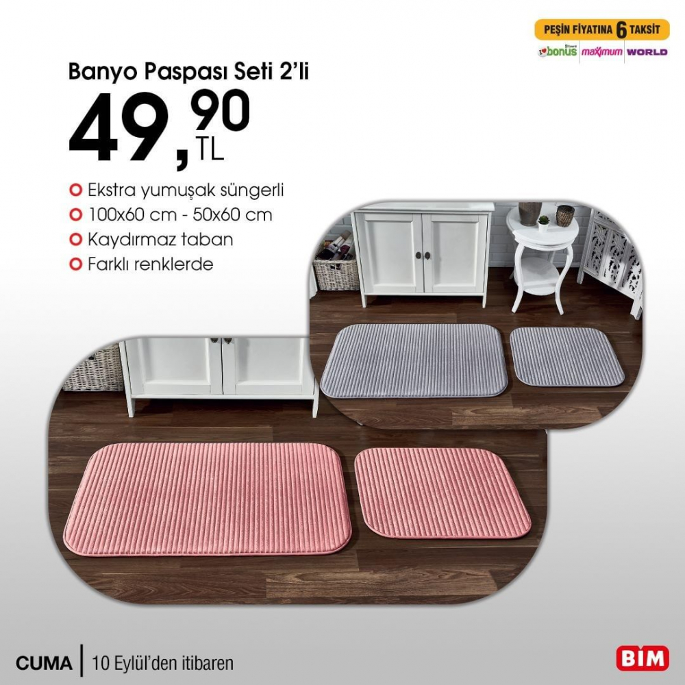 BİM 12 Eylül 2021 kataloğu | BİM'de bu hafta neler var 12 Eylül 2021? 58