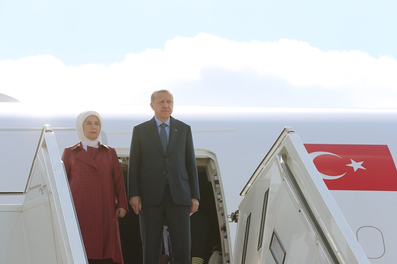 Erdoğan Almanya'da böyle karşılandı 1