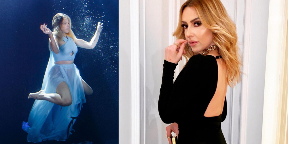 Hadise 'Coş Dalgalan' klibi için deniz kızı oldu! Sualtı paylaşımlarıyla sosyal medyayı yıktı! 1