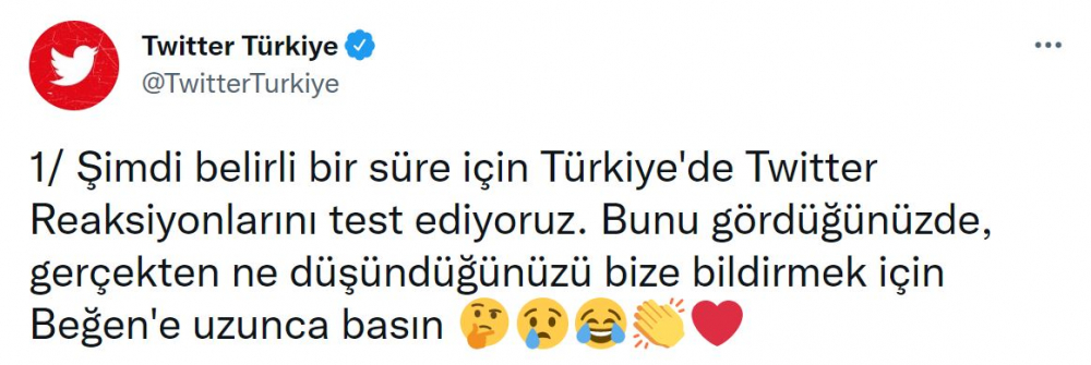 Twitter, emoji ile tepki verme özelliğini geri çekti! 8