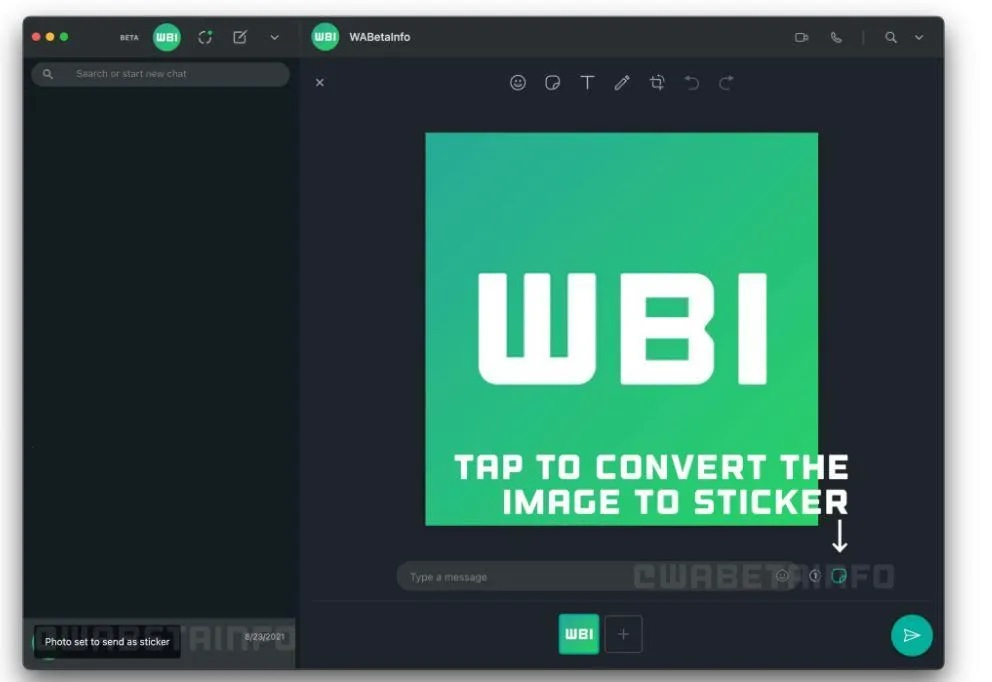 Whatsapp yeni bir özellik üzerinde çalışıyor! Fotoğraflar sticker’a dönüşecek 2