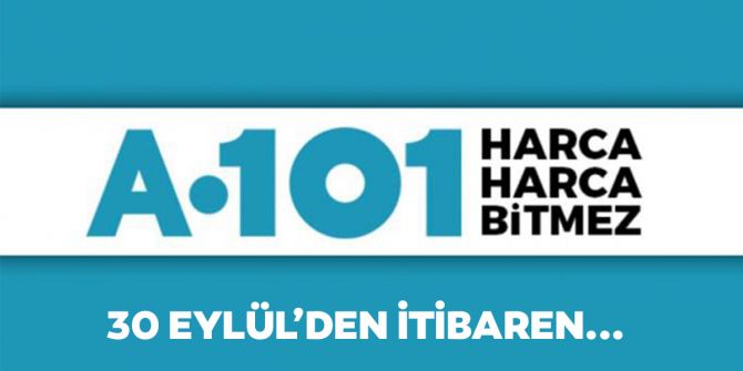 1 Ekim A101 kataloğu | Büyük ve küçük teknolojik ve ev aletlerinden, beyaz eşyalara, bahçe ekipmanlarından oyuncaklara en uygun fiyatlar A101'de!