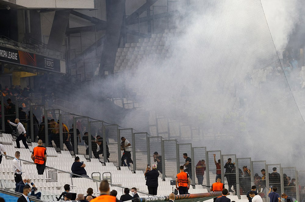 Fransa polisinden Galatasaray taraftarına müdahale! 3