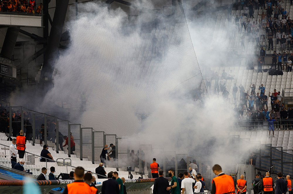 Fransa polisinden Galatasaray taraftarına müdahale! 4