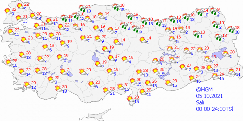 Hafta sonu için plan yapanlar dikkat! Meteoroloji yeni raporu yayımladı 8