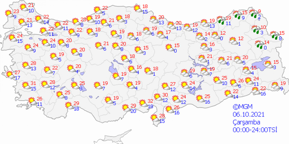 Hafta sonu için plan yapanlar dikkat! Meteoroloji yeni raporu yayımladı 9