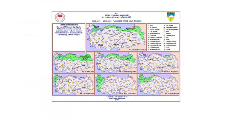 Yeni haftada hava durumu nasıl olacak? Meteoroloji Genel Müdürlüğü uyardı: 23 ilde etkili olacak! 5