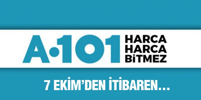 8 Ekim A101 kataloğu | Büyük ve küçük teknolojik ve ev aletlerinden, beyaz eşyalara, bahçe ekipmanlarından oyuncaklara en uygun fiyatlar A101'de!