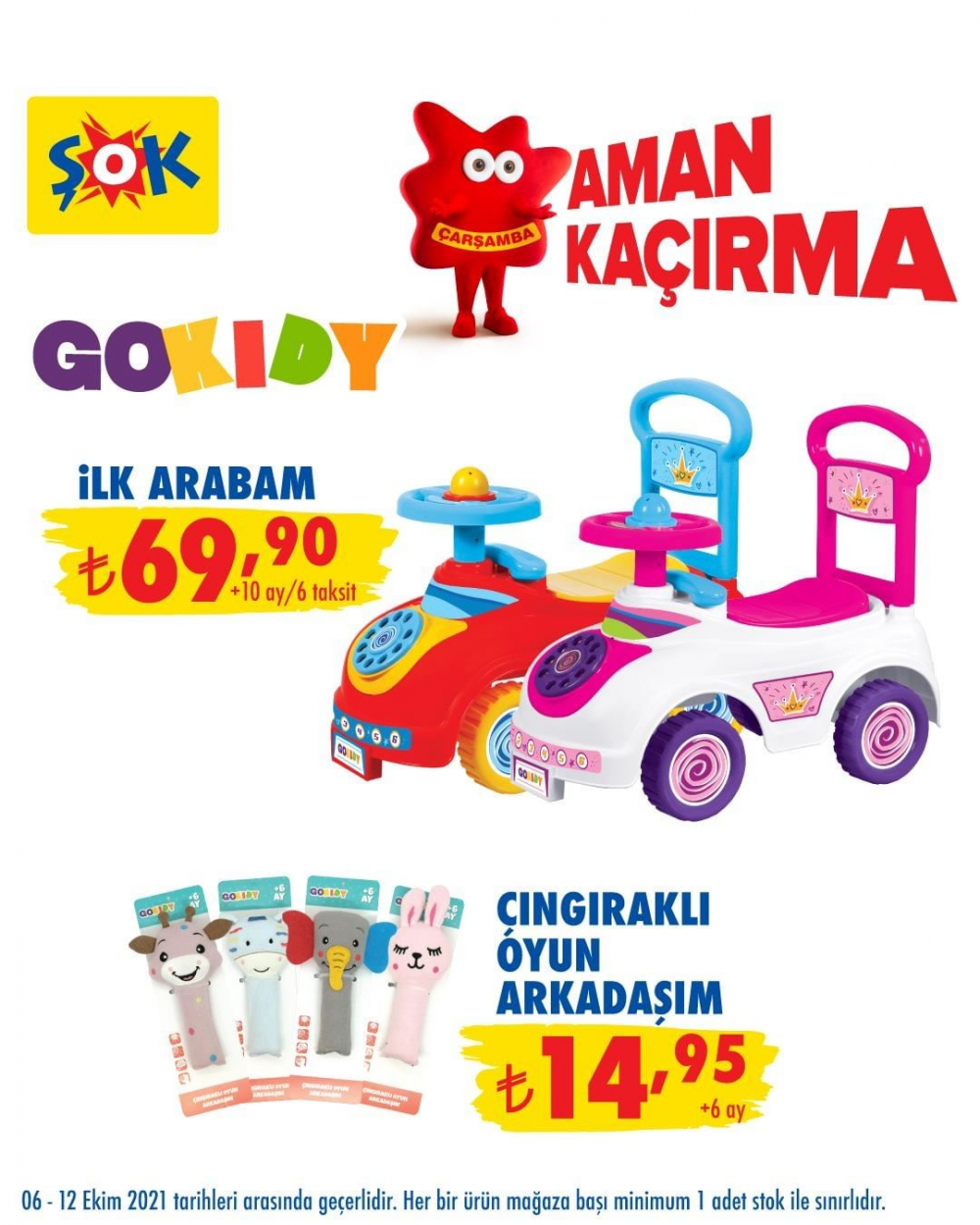 ŞOK 12 Ekim 2021 aktüel ürünler kataloğu | ŞOK'ta bu hafta neler var 12 Ekim 2021? 12