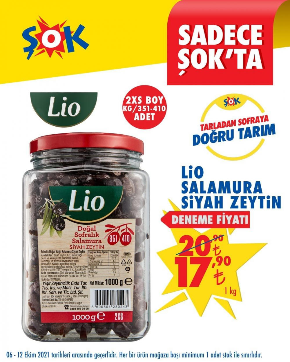 ŞOK 12 Ekim 2021 aktüel ürünler kataloğu | ŞOK'ta bu hafta neler var 12 Ekim 2021? 5