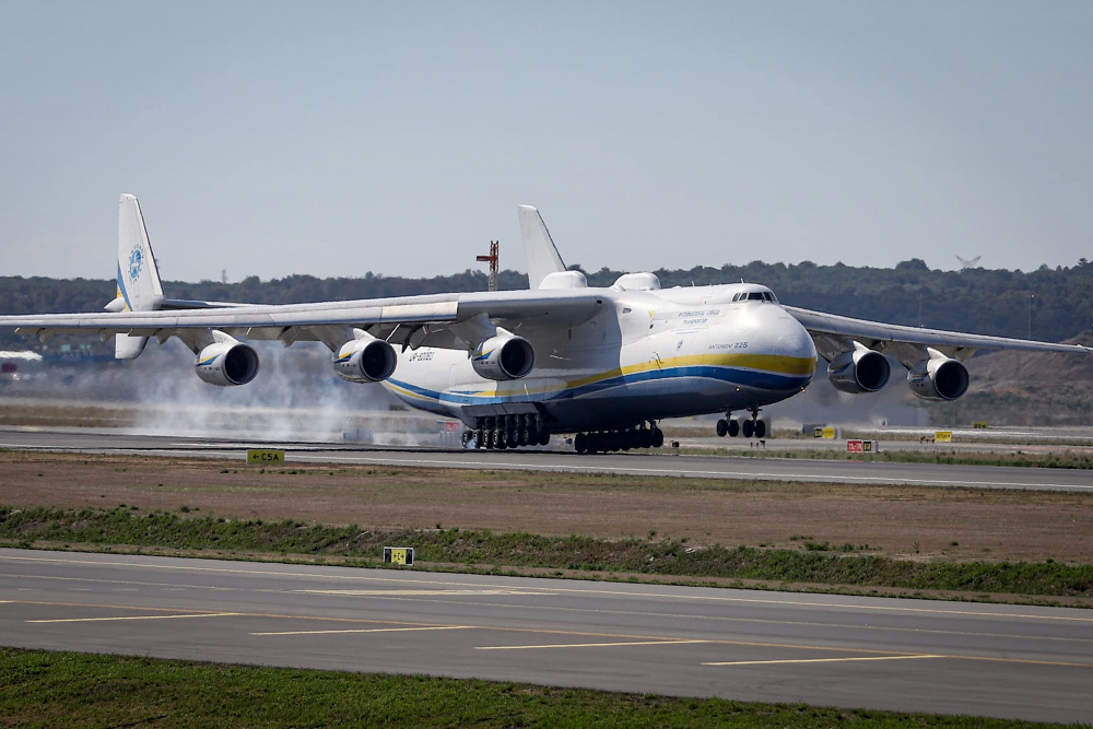 Dünyanın en büyük kargo uçağı hangisi? Antonov an 225 uçağı nerede? 1