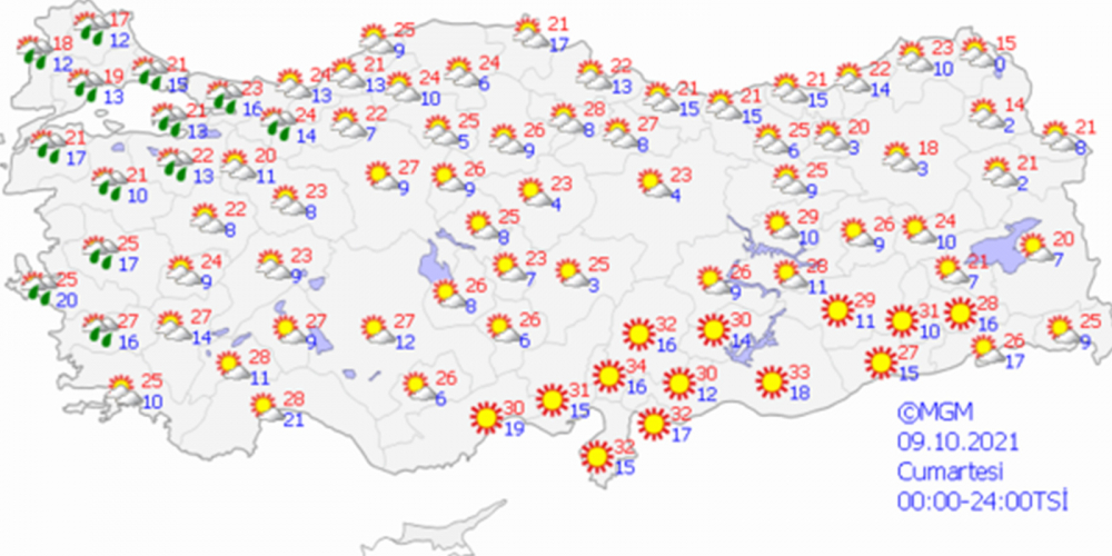 Yarın hava nasıl olacak? Meteoroloji'den Marmara ve Ege Bölgesindeki birçok il için flaş uyarı 7