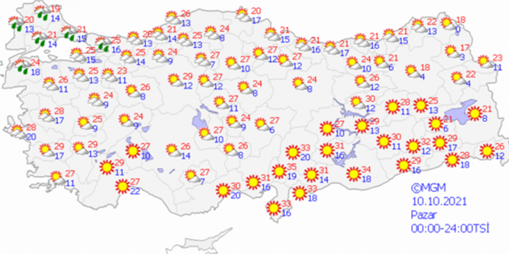 Yarın hava nasıl olacak? Meteoroloji'den Marmara ve Ege Bölgesindeki birçok il için flaş uyarı 8