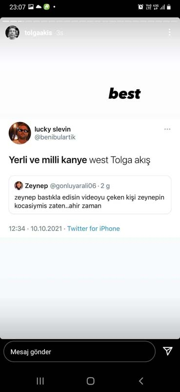 Edis'le sarmaş dolaş dans etmesiyle tartışma yaratan Zeynep Bastık'ın eşi sessizliğini bozdu! Tolga Akış görüntülere sinirlendi mi? 7