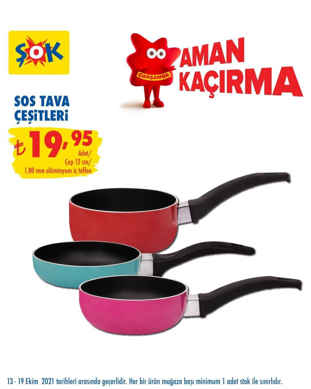 ŞOK 19 Ekim 2021 aktüel ürünler kataloğu | Bu hafta ŞOK'ta neler var? 11