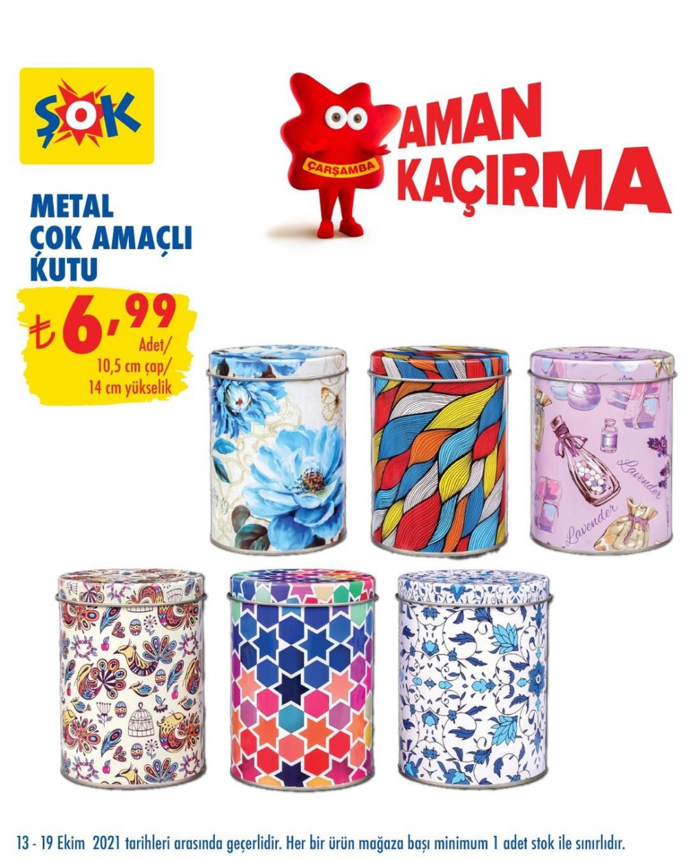 ŞOK 19 Ekim 2021 aktüel ürünler kataloğu | Bu hafta ŞOK'ta neler var? 13