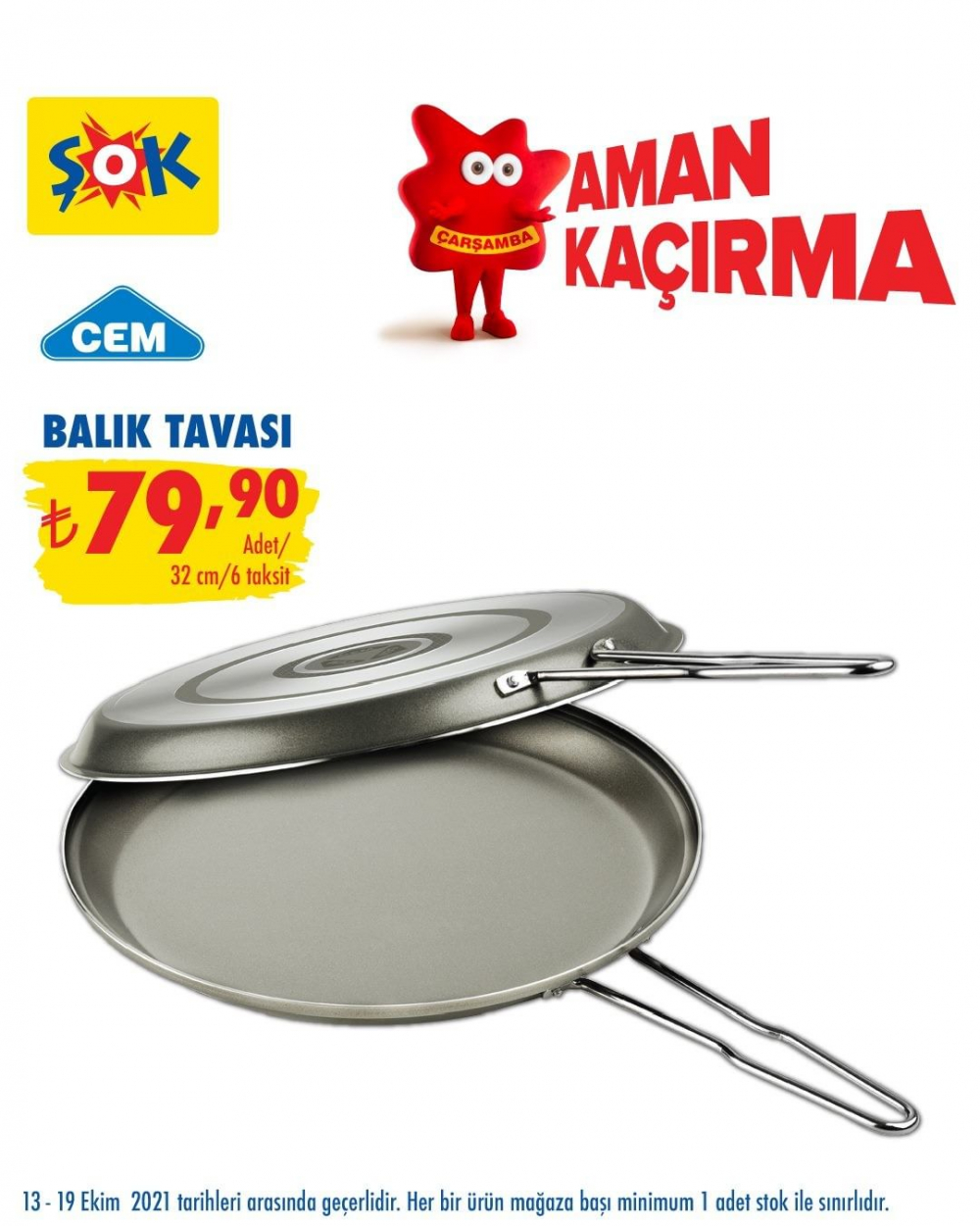 ŞOK 19 Ekim 2021 aktüel ürünler kataloğu | Bu hafta ŞOK'ta neler var? 14