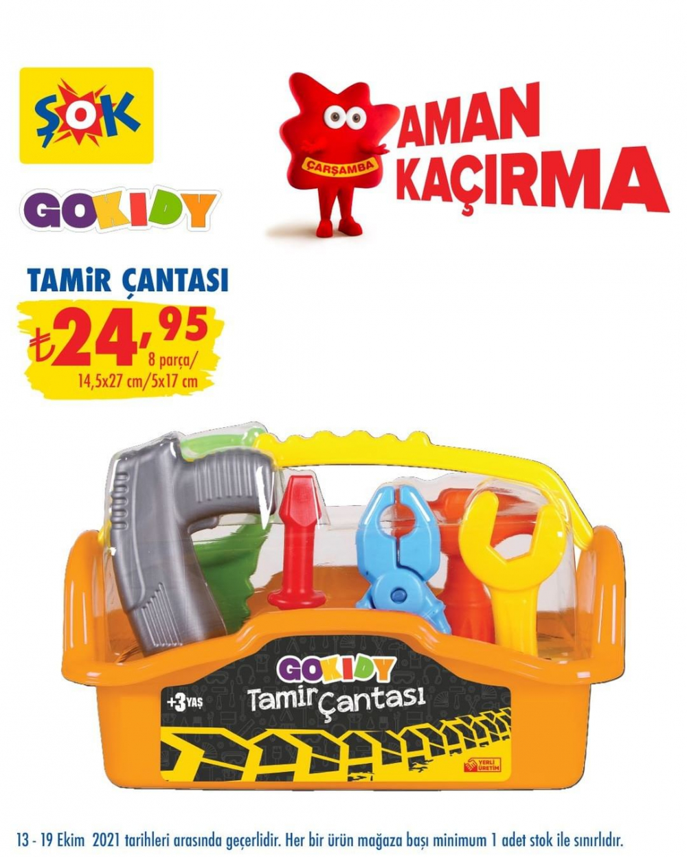 ŞOK 19 Ekim 2021 aktüel ürünler kataloğu | Bu hafta ŞOK'ta neler var? 16