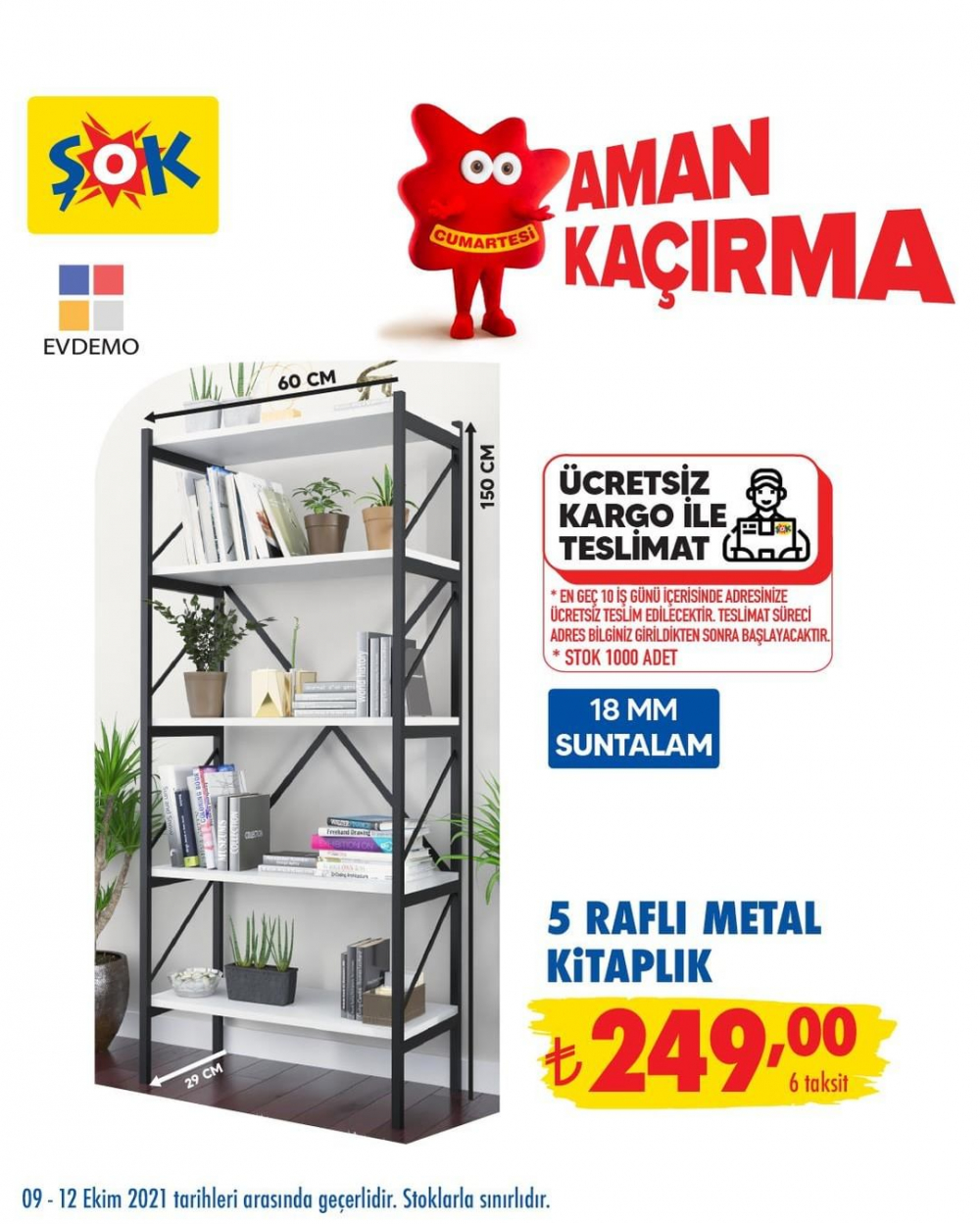 ŞOK 19 Ekim 2021 aktüel ürünler kataloğu | Bu hafta ŞOK'ta neler var? 29