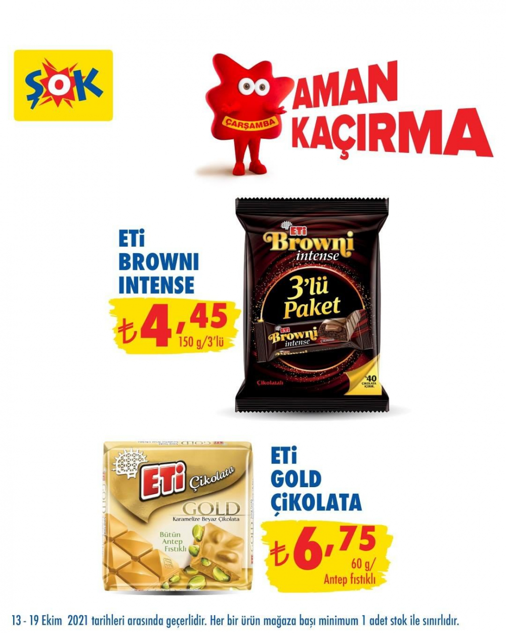 ŞOK 19 Ekim 2021 aktüel ürünler kataloğu | Bu hafta ŞOK'ta neler var? 40
