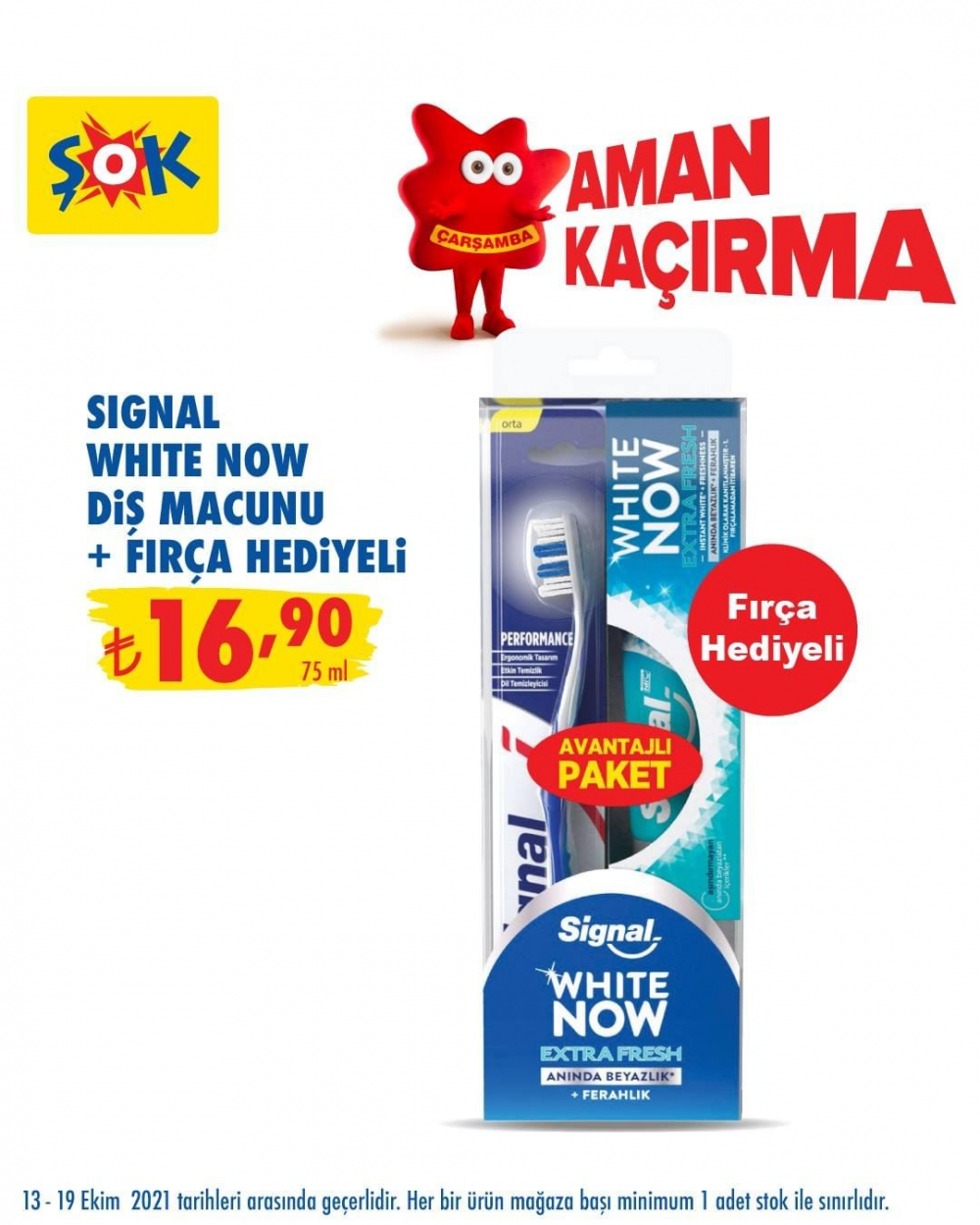 ŞOK 19 Ekim 2021 aktüel ürünler kataloğu | Bu hafta ŞOK'ta neler var? 43