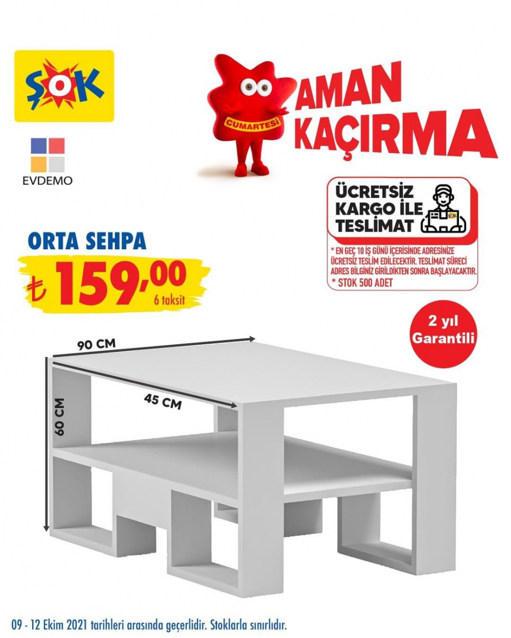 ŞOK 19 Ekim 2021 aktüel ürünler kataloğu | Bu hafta ŞOK'ta neler var? 7