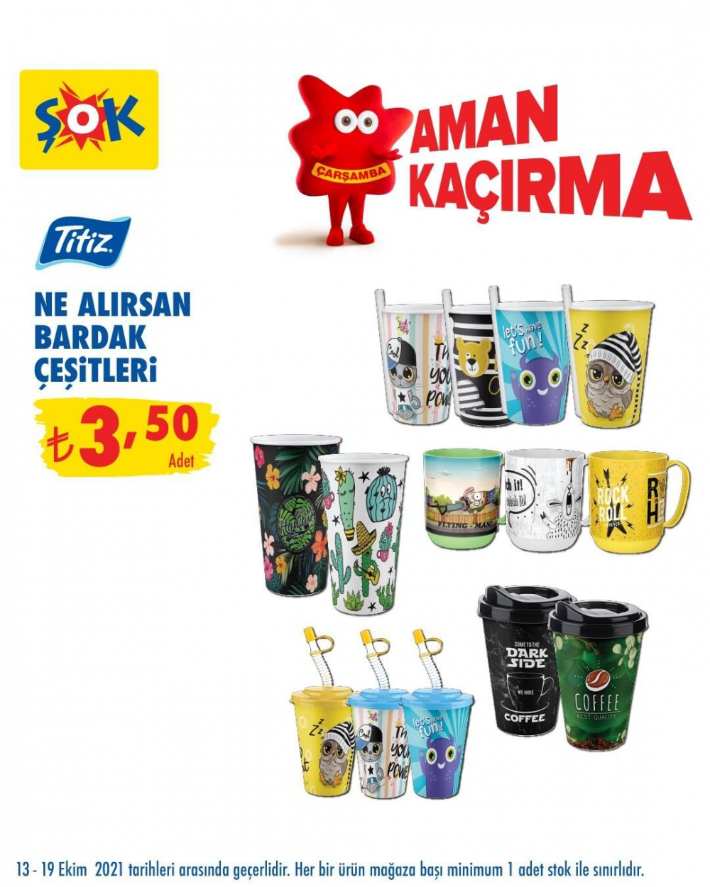 ŞOK 19 Ekim 2021 aktüel ürünler kataloğu | Bu hafta ŞOK'ta neler var? 8