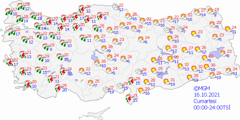 Kuvvetli yağış geliyor! Meteoroloji Genel Müdürlüğü'nden İstanbul dahil 24 il için flaş uyarı 6