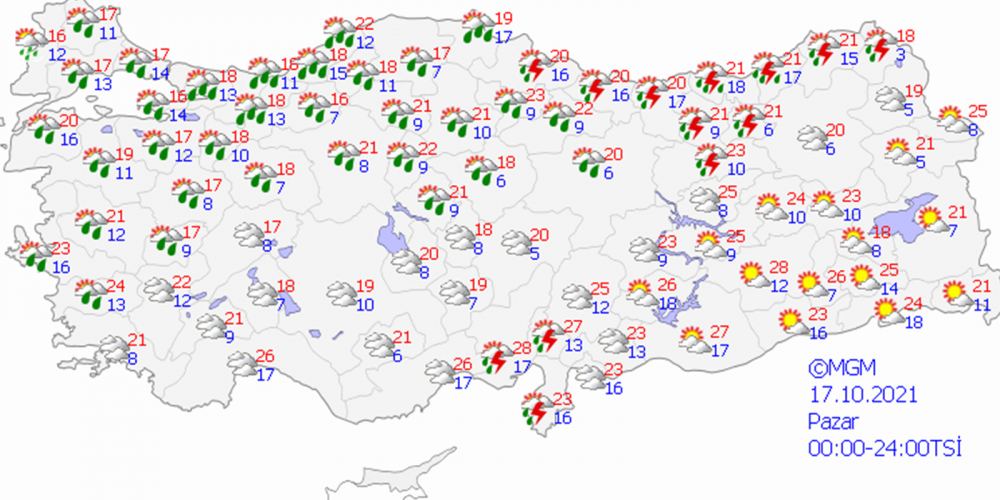 Kuvvetli yağış geliyor! Meteoroloji Genel Müdürlüğü'nden İstanbul dahil 24 il için flaş uyarı 7