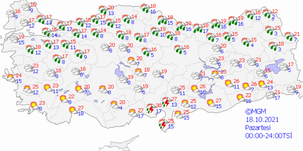 Kuvvetli yağış geliyor! Meteoroloji Genel Müdürlüğü'nden İstanbul dahil 24 il için flaş uyarı 8