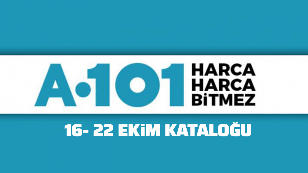 22 Ekim Cuma 2021 A101 aktüel ürünler kataloğu | Haftanın yıldızlarını kaçırmayın! 1