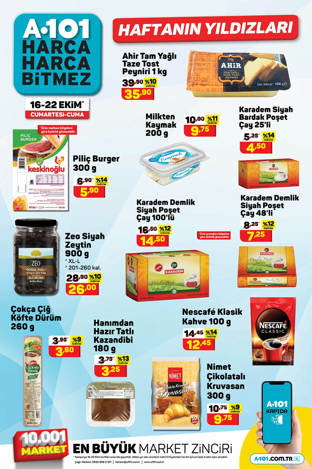 22 Ekim Cuma 2021 A101 aktüel ürünler kataloğu | Haftanın yıldızlarını kaçırmayın! 7