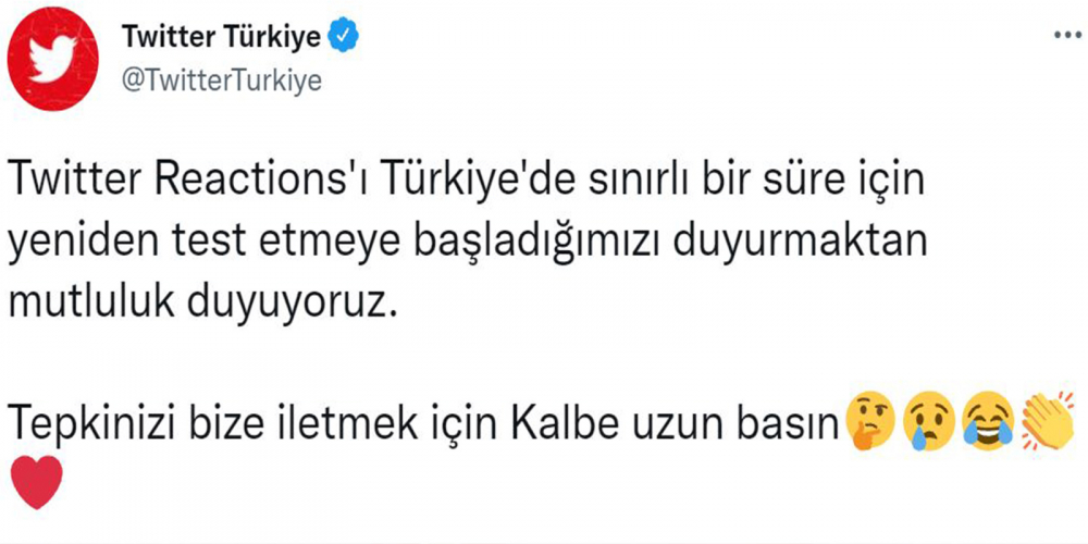 Twitter'dan flaş açıklama: Twitter Reactions özelliği geri geldi 3