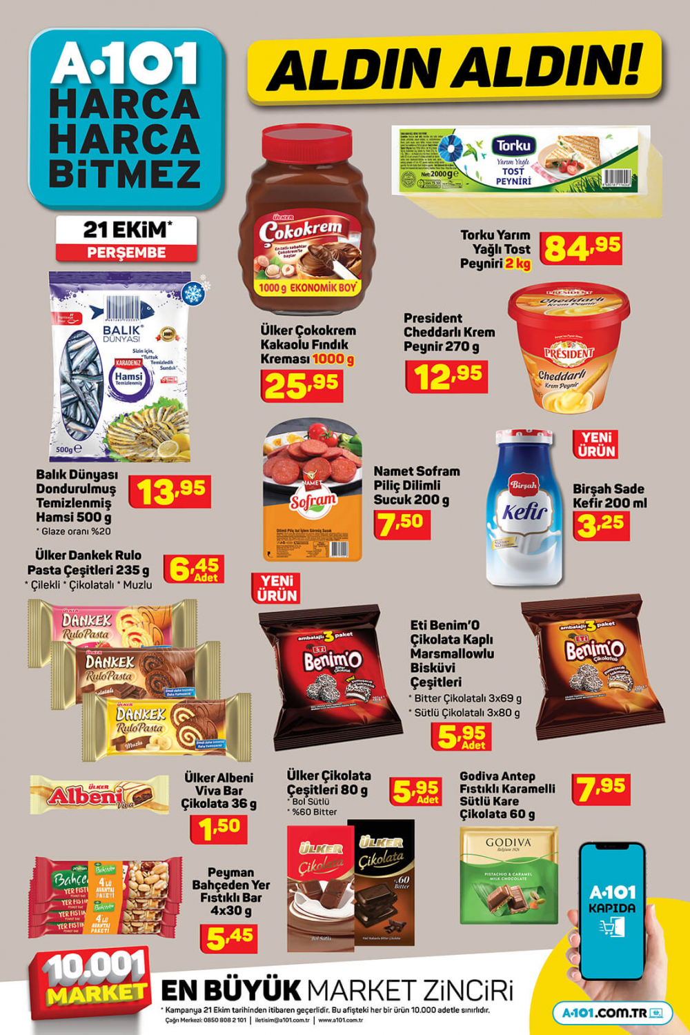 26 Ekim Salı 2021 A101 aktüel ürünler kataloğu | Büyük ve küçük teknolojik ve ev aletlerinden, beyaz eşyalara, elektrikli motordan, oyuncaklara en uygun fiyatlar A101'de! 13
