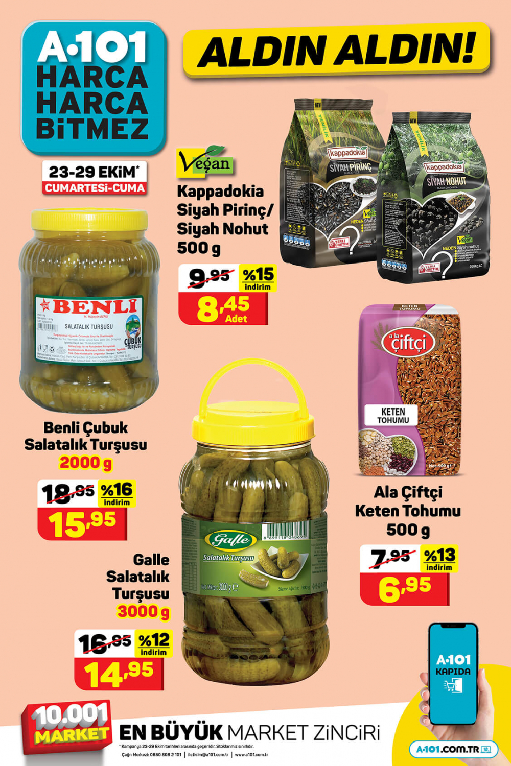 26 Ekim Salı 2021 A101 aktüel ürünler kataloğu | Büyük ve küçük teknolojik ve ev aletlerinden, beyaz eşyalara, elektrikli motordan, oyuncaklara en uygun fiyatlar A101'de! 14