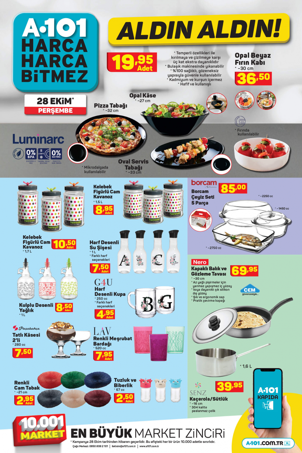 A101 1 Kasım 2021 kataloğu | Nevresim takımlarından,  makyaj malzemelerine, büyük ve küçük teknolojik ve ev aletlerinden, oyuncaklara en uygun fiyatlar A101'de! 6