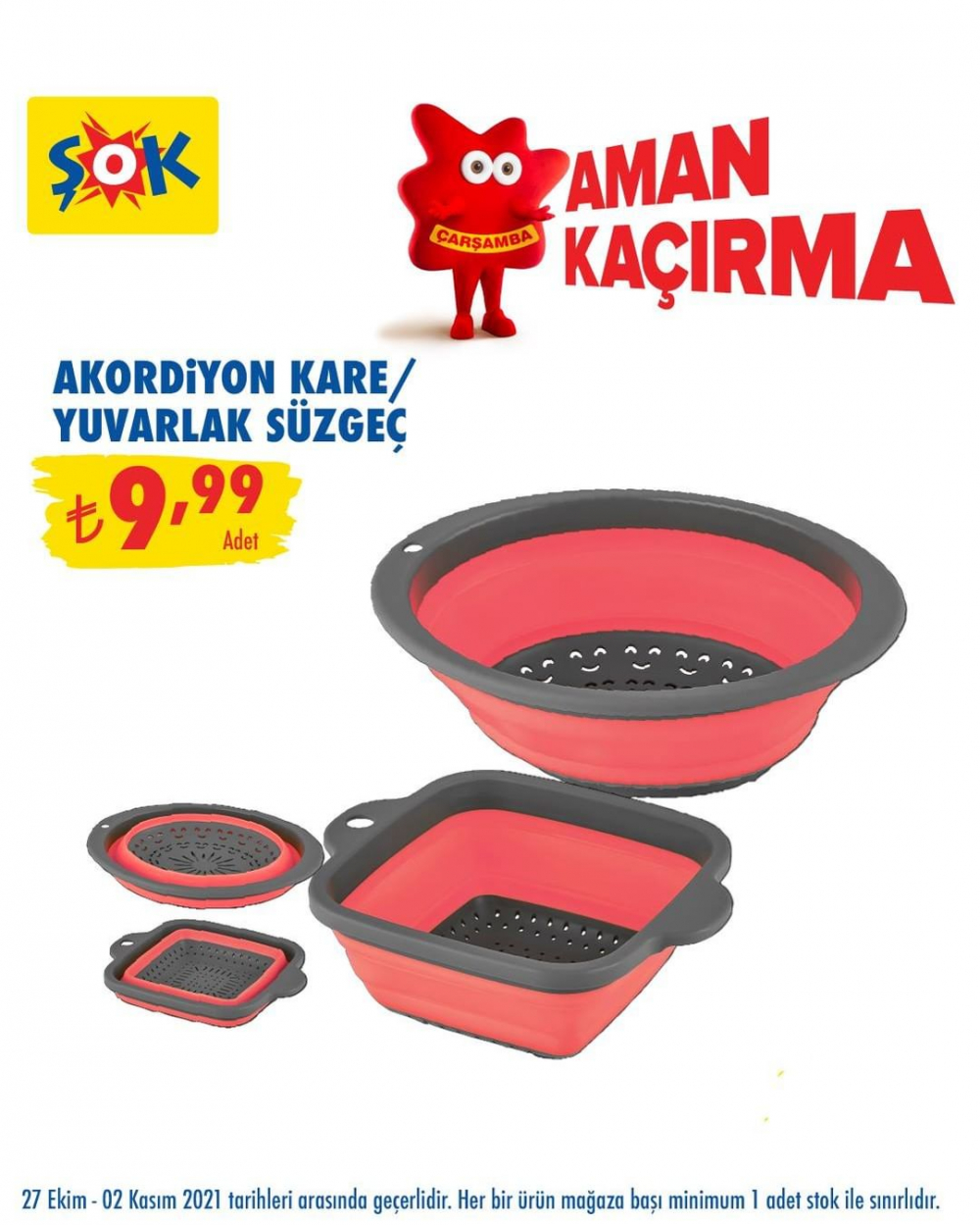 2 Kasım ŞOK kataloğu 2021 | ŞOK'ta bu hafta neler var? 2