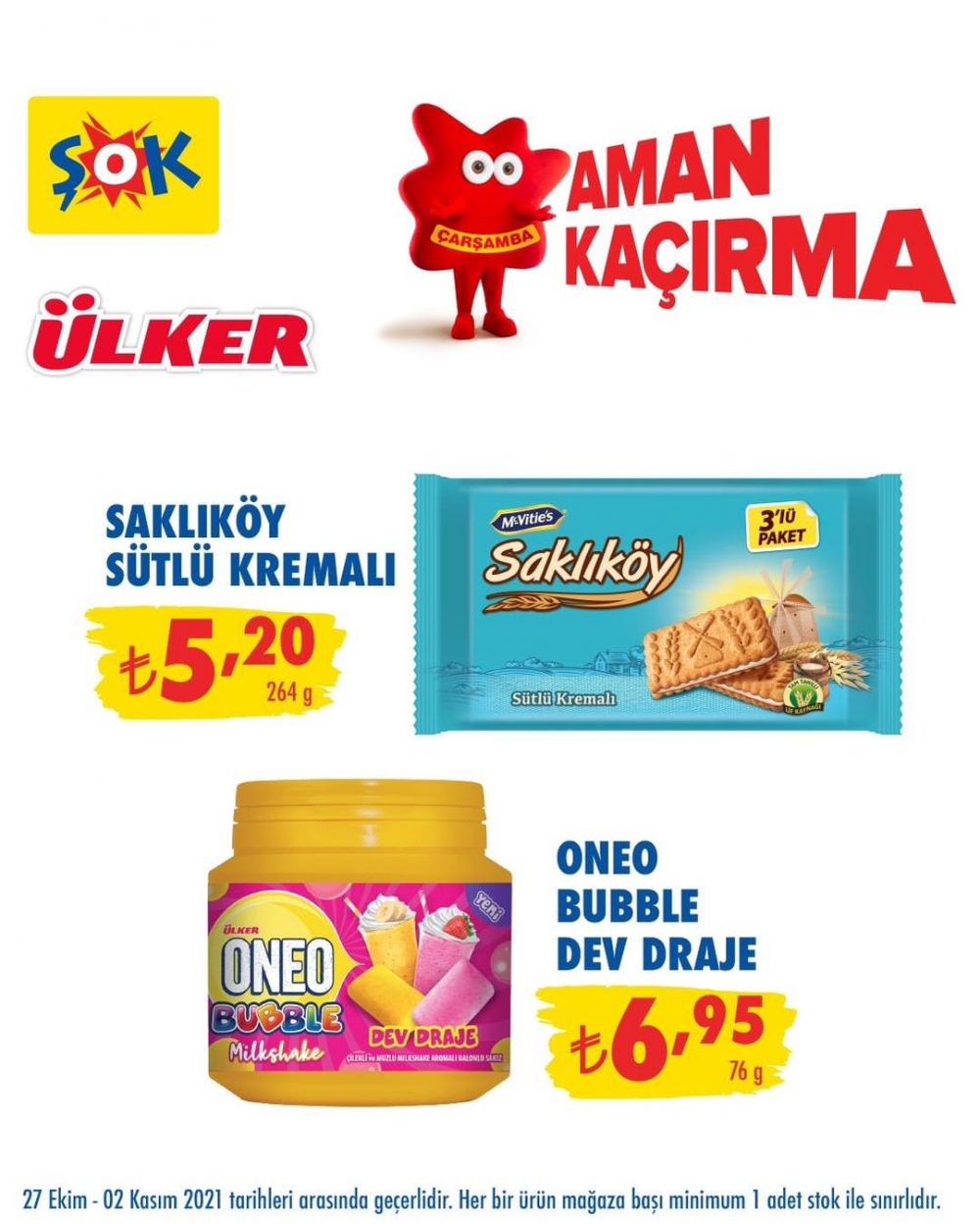 2 Kasım ŞOK kataloğu 2021 | ŞOK'ta bu hafta neler var? 21