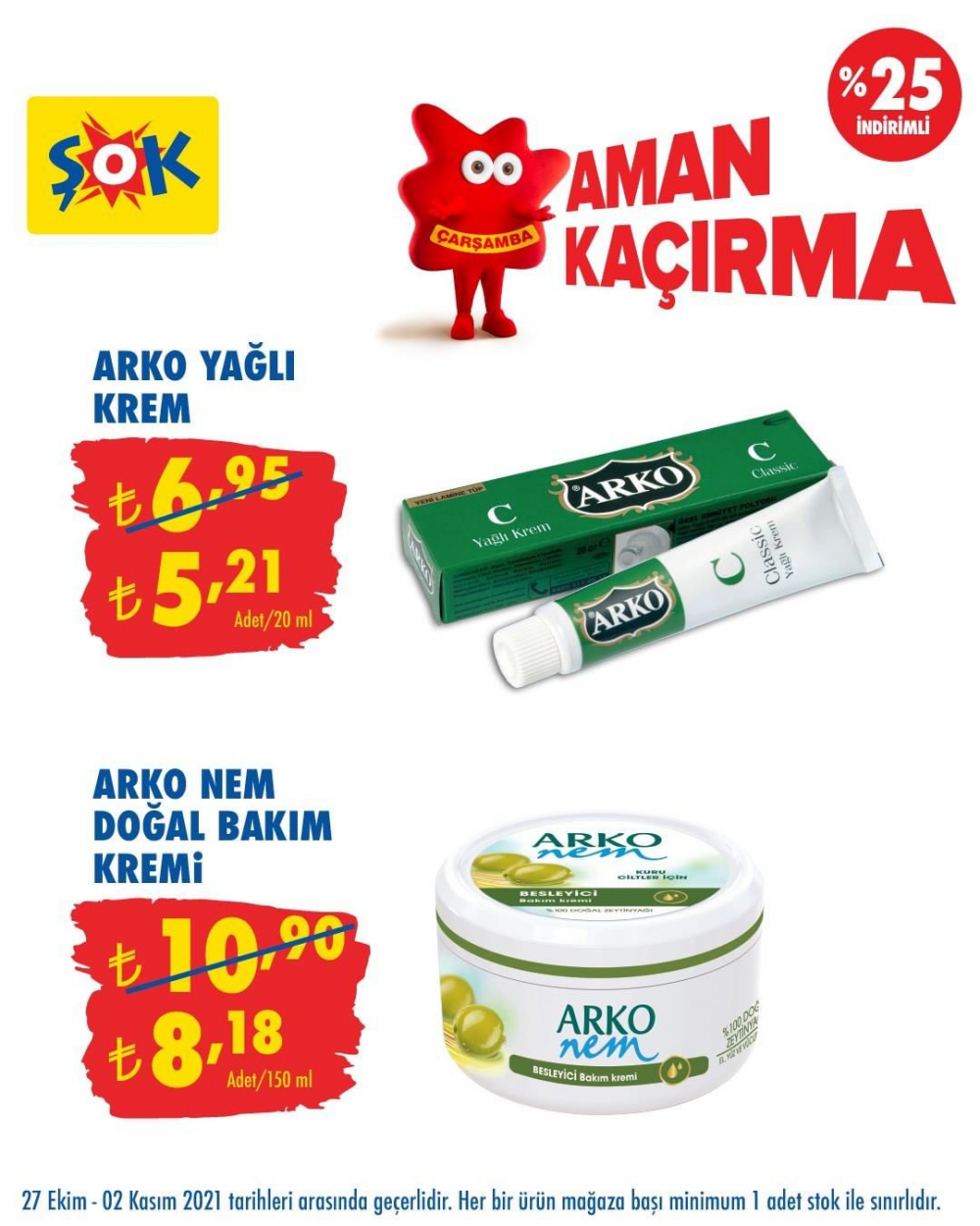 2 Kasım ŞOK kataloğu 2021 | ŞOK'ta bu hafta neler var? 24