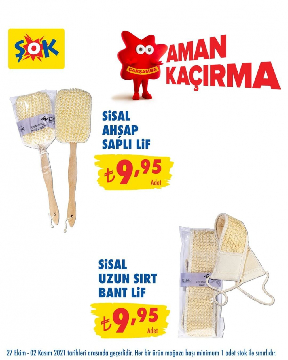 2 Kasım ŞOK kataloğu 2021 | ŞOK'ta bu hafta neler var? 35