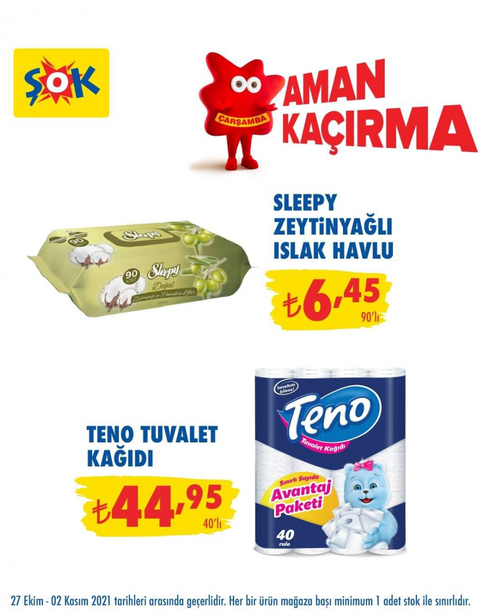 2 Kasım ŞOK kataloğu 2021 | ŞOK'ta bu hafta neler var? 5