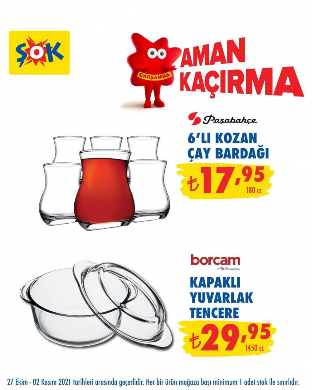 2 Kasım ŞOK kataloğu 2021 | ŞOK'ta bu hafta neler var? 7