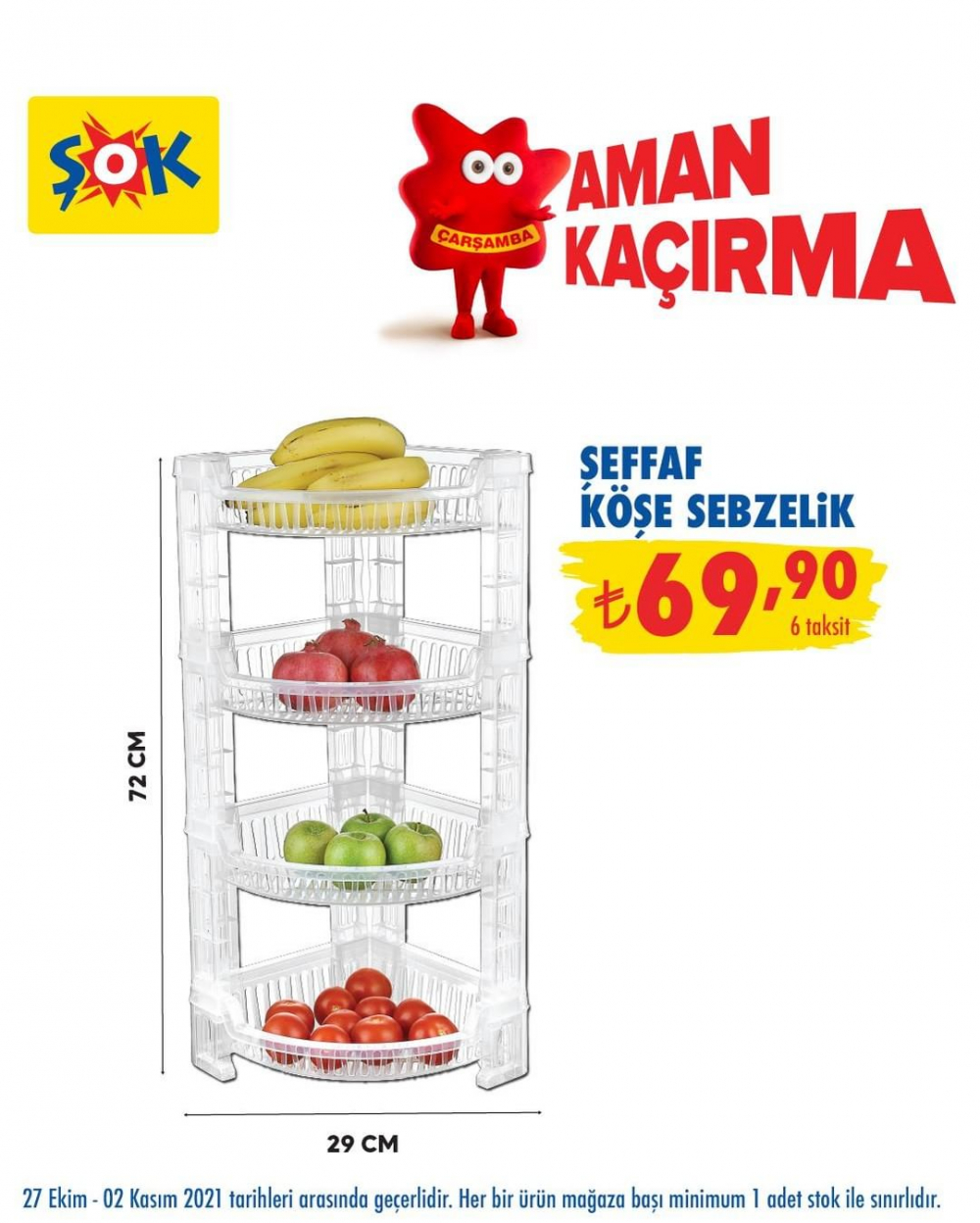 2 Kasım ŞOK kataloğu 2021 | ŞOK'ta bu hafta neler var? 9