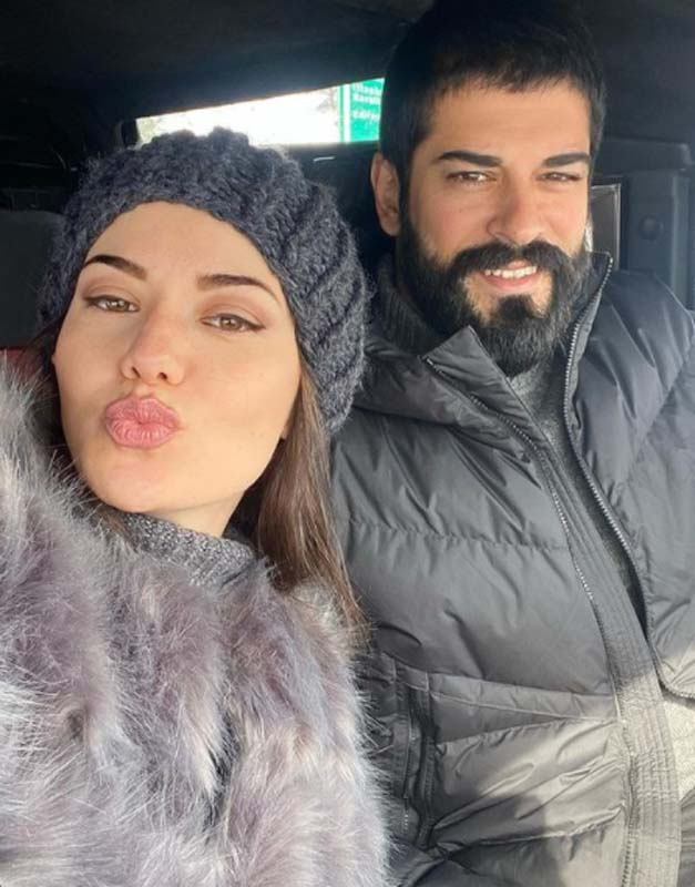 Bu iddia magazin dünyasını salladı! Fahriye Evcen ve Burak Özçivit boşanıyor mu? İkiliden bomba hamle! 4