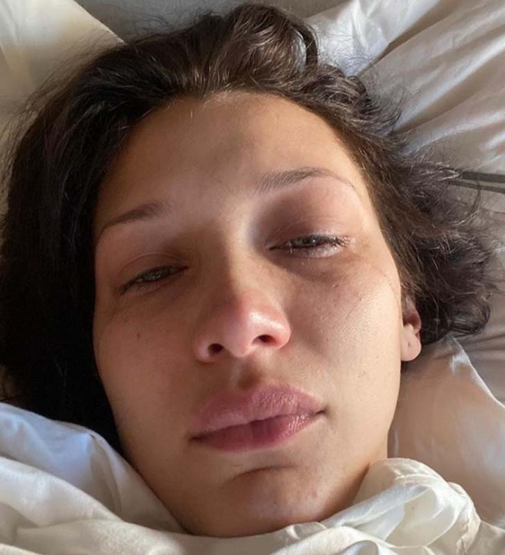 Bella Hadid bir senedir her gün her gece ağlıyor! Paylaşımı takipçilerini şaşkına uğrattı! 7