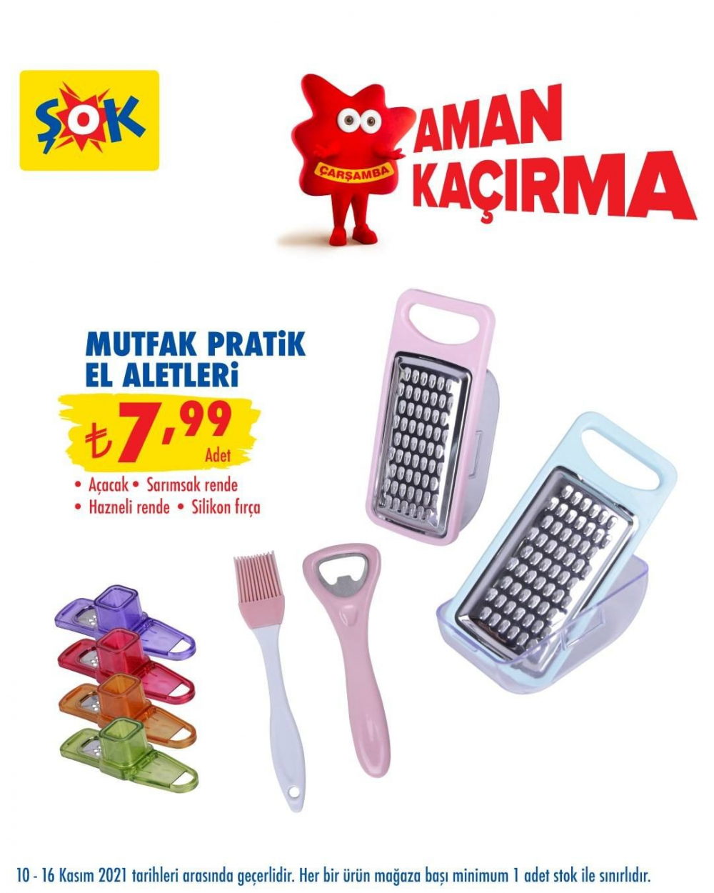 ŞOK 15 Kasım 2021 aktüel ürünler kataloğu| İndirimli ürünleri kaçırmayın! 11